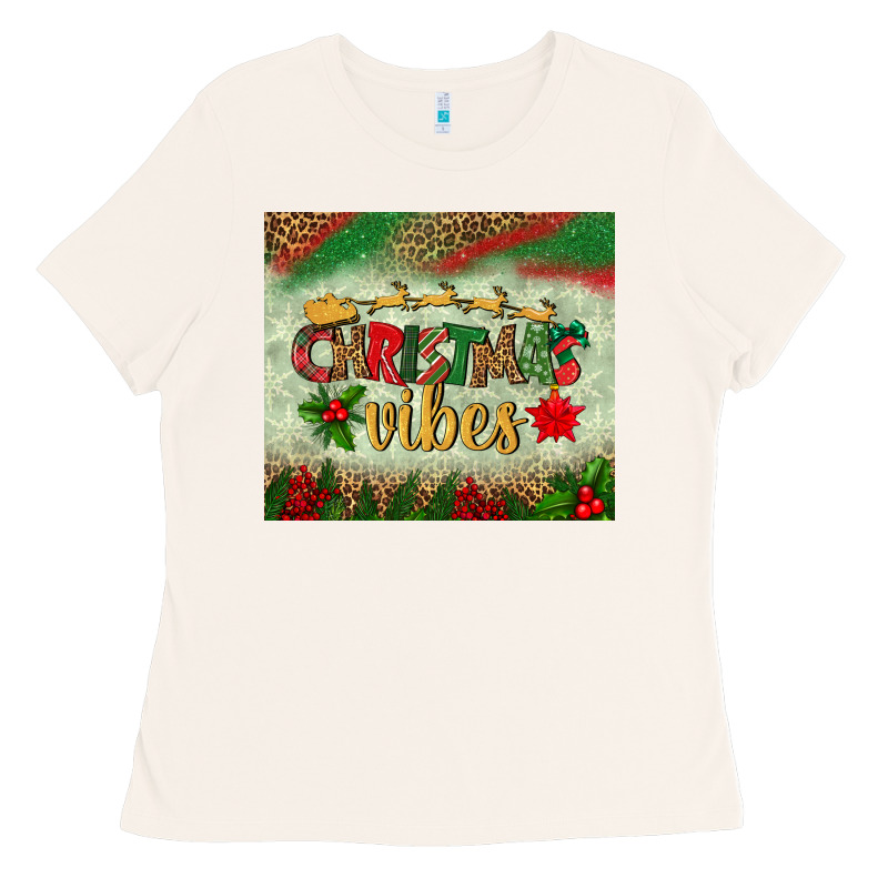 Christmas Vibes Tumbler Ladies Tee by BundleAndBundleShop | Teevron