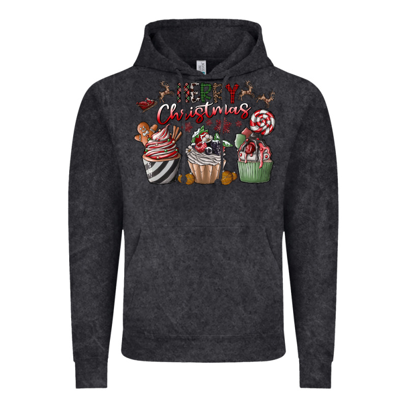 Merry Christmas Vintage Hoodie by CowhideDigitalArt | Teevron