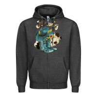Charcoal Heather howdy Zipper Hoodie - JahusDesignShop