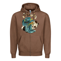 Chestnut howdy Zipper Hoodie - JahusDesignShop
