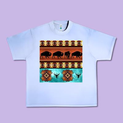 Native American Aztec Seamless Pattern 2 Urban Heavy Tee Designed By Bundleandbundleshop