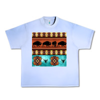Grape Ice native american aztec seamless pattern 2 Urban Heavy Tee - BundleAndBundleShop