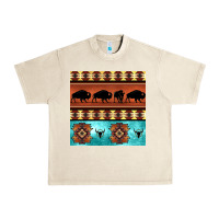 Sandshell native american aztec seamless pattern 2 Urban Heavy Tee - BundleAndBundleShop