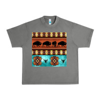 Tornado native american aztec seamless pattern 2 Urban Heavy Tee - BundleAndBundleShop
