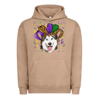 Pigment Burro mardi gras hat husky Urban Hoodie - RanaPortraitStore