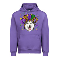 Tulip mardi gras hat husky Urban Hoodie - RanaPortraitStore