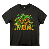 Asphalt Lucky Mom  St. Patrick's Day Heavy Core Tee - CowGirlArtShop
