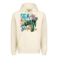 Tofu sea you soon with sea turtle Premium Hoodie - Artiststas