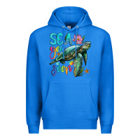 True Royal sea you soon with sea turtle Premium Hoodie - Artiststas