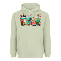 Matcha 911 police firefighter dispatcher Heavyweight Hoodie - Jasminsmagicworld