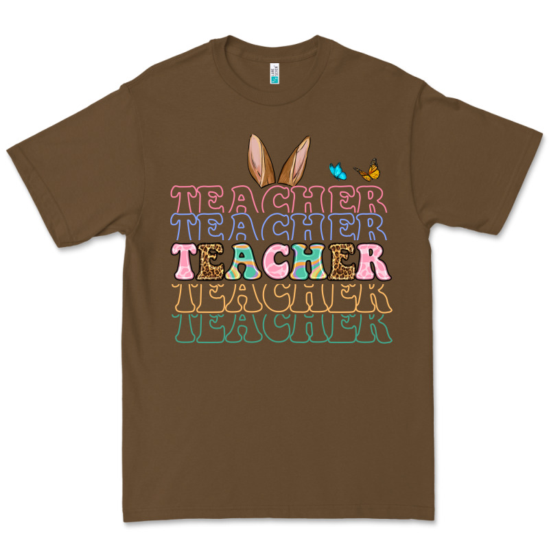 Easter Bunny Teacher Premium Tee by OliviaCreatesArt | Teevron