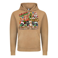 Vintage Camel Merry Christmas  tractor Vintage Hoodie - CowhideDigitalArt