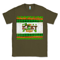Army Green st patricks one lucky heifer Classic Tee - Artiststas