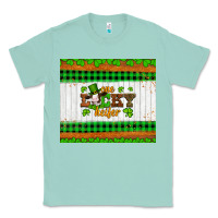 Seafoam st patricks one lucky heifer Classic Tee - Artiststas