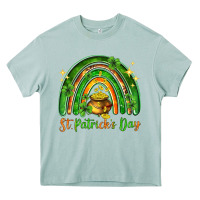 Arona St. Patrick's Day rainbow Heavy Core Tee - HowdyJamesFarm