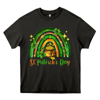 Asphalt St. Patrick's Day rainbow Heavy Core Tee - HowdyJamesFarm
