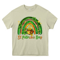 Mossy St. Patrick's Day rainbow Heavy Core Tee - HowdyJamesFarm