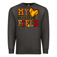 Smoke my heart is on that field softball Premium Sweatshirt - Jasminsmagicworld