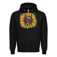 Black Shine Brighter Zipper Hoodie - JahusDesignShop