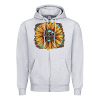 Heather Grey Shine Brighter Zipper Hoodie - JahusDesignShop