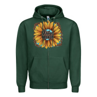 Sports Green Shine Brighter Zipper Hoodie - JahusDesignShop