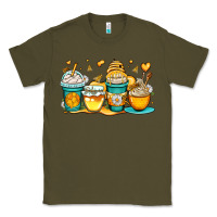 Army Green honey bee coffee cups Classic Tee - OliviaCreatesArt