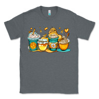 Charcoal Heather honey bee coffee cups Classic Tee - OliviaCreatesArt
