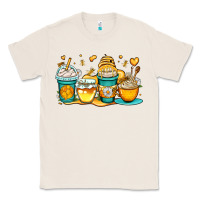 Natural honey bee coffee cups Classic Tee - OliviaCreatesArt