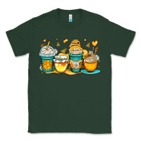 Sports Green honey bee coffee cups Classic Tee - OliviaCreatesArt