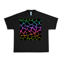 Black giraffe glitter seamless pattern Urban Heavy Tee - BundleAndBundleShop