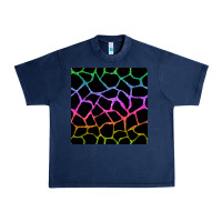 Navy giraffe glitter seamless pattern Urban Heavy Tee - BundleAndBundleShop