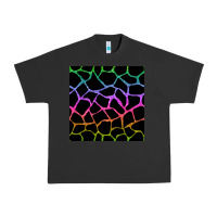 Pigment Black giraffe glitter seamless pattern Urban Heavy Tee - BundleAndBundleShop