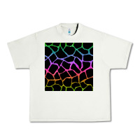 Pistachio giraffe glitter seamless pattern Urban Heavy Tee - BundleAndBundleShop