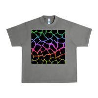 Tornado giraffe glitter seamless pattern Urban Heavy Tee - BundleAndBundleShop