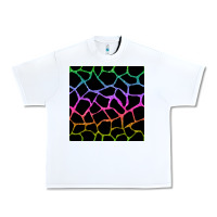 White giraffe glitter seamless pattern Urban Heavy Tee - BundleAndBundleShop
