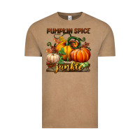 Vintage Coffee pumpkin spice junkie Vintage Tee - BundleAndBundleShop
