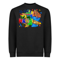 Black my child is non verbal but his mama aint afro Heavyweight Sweatshirt - RanaPortraitStore