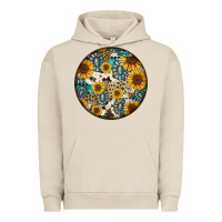 Pigment French Oak western pattern circle earrings Urban Hoodie - Jasminsmagicworld