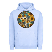 Pigment Grape Ice western pattern circle earrings Urban Hoodie - Jasminsmagicworld