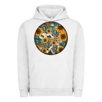 Pigment Lunar Rock western pattern circle earrings Urban Hoodie - Jasminsmagicworld