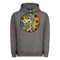 Pigment Tornado western pattern circle earrings Urban Hoodie - Jasminsmagicworld