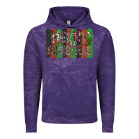 Cloud Purple Merry Christmas Vintage Hoodie - CowhideDigitalArt