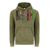 Vintage Olive Merry Christmas Vintage Hoodie - CowhideDigitalArt
