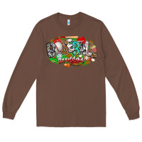 Chestnut baseball grandma Long Sleeve Tee - CowhideDigitalArt