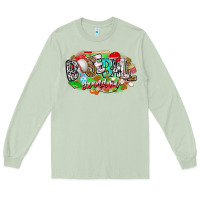 Matcha baseball grandma Long Sleeve Tee - CowhideDigitalArt