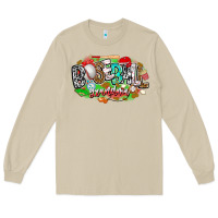 Mushroom baseball grandma Long Sleeve Tee - CowhideDigitalArt