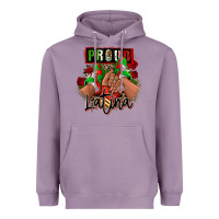 Lavender Proud Latina Mexican sneakers Heavyweight Hoodie - RanaPortraitStore