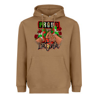 Toasted Coconut Proud Latina Mexican sneakers Heavyweight Hoodie - RanaPortraitStore