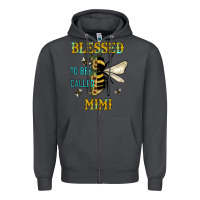 Smoke blessed to bee called mimi Zipper Hoodie - JahusDesignShop