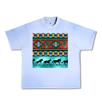 Grape Ice native american aztec seamless pattern Urban Heavy Tee - BundleAndBundleShop